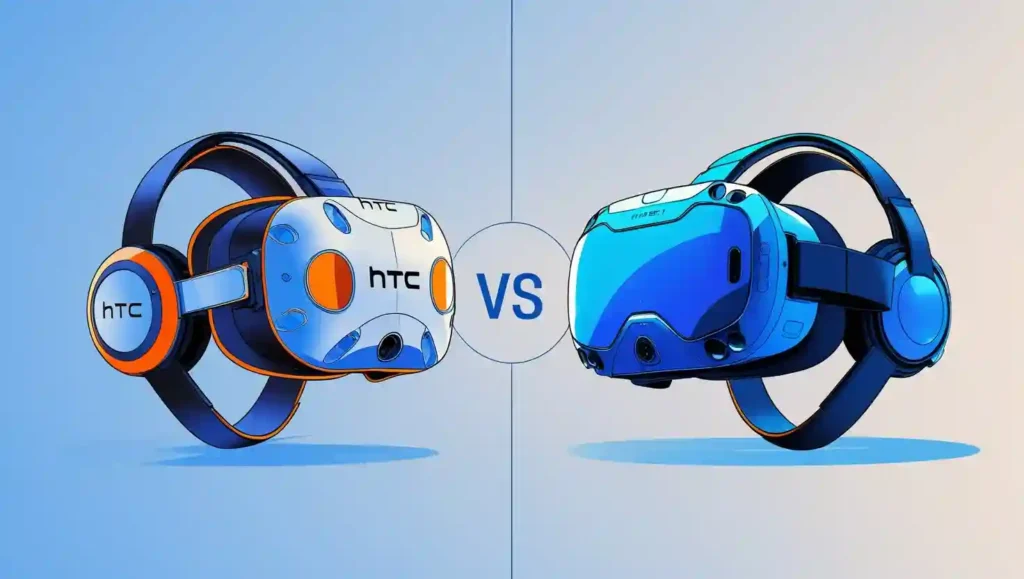 HTC's VR vs Meta Quest's VR -1